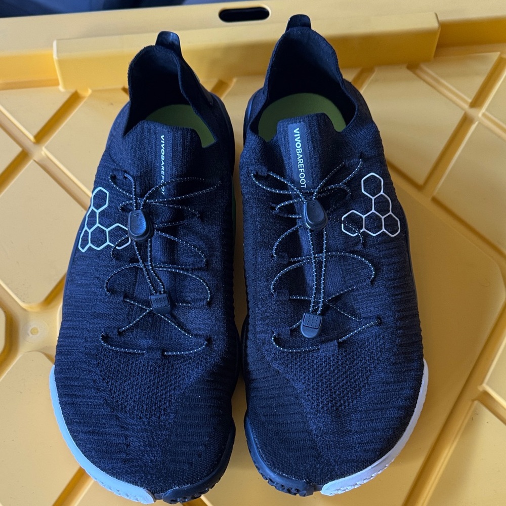 Vivo Barefoot MOTUS Flow Men's Black Athletic Shoes Size 44